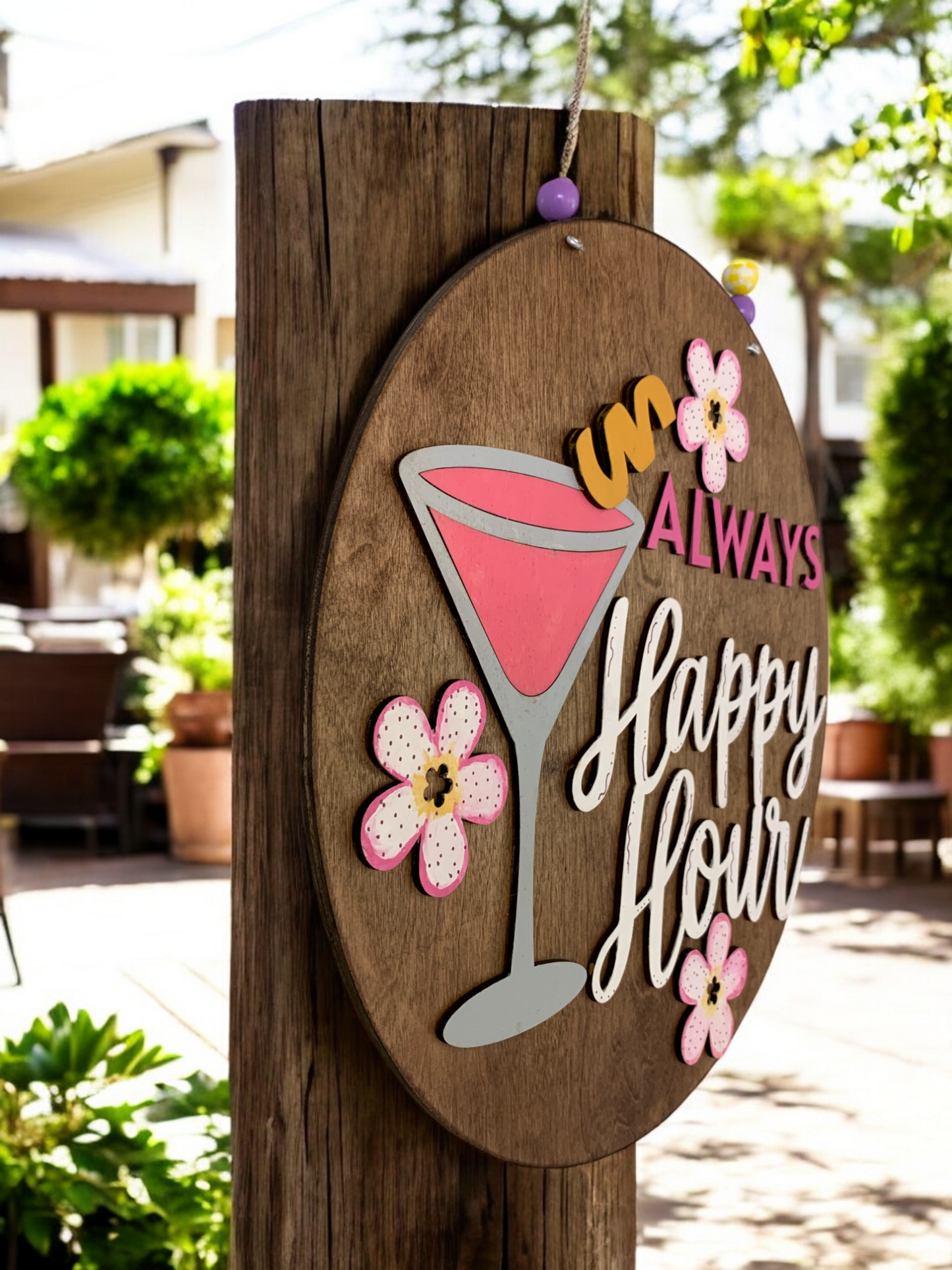 Always Happy Hour Sign