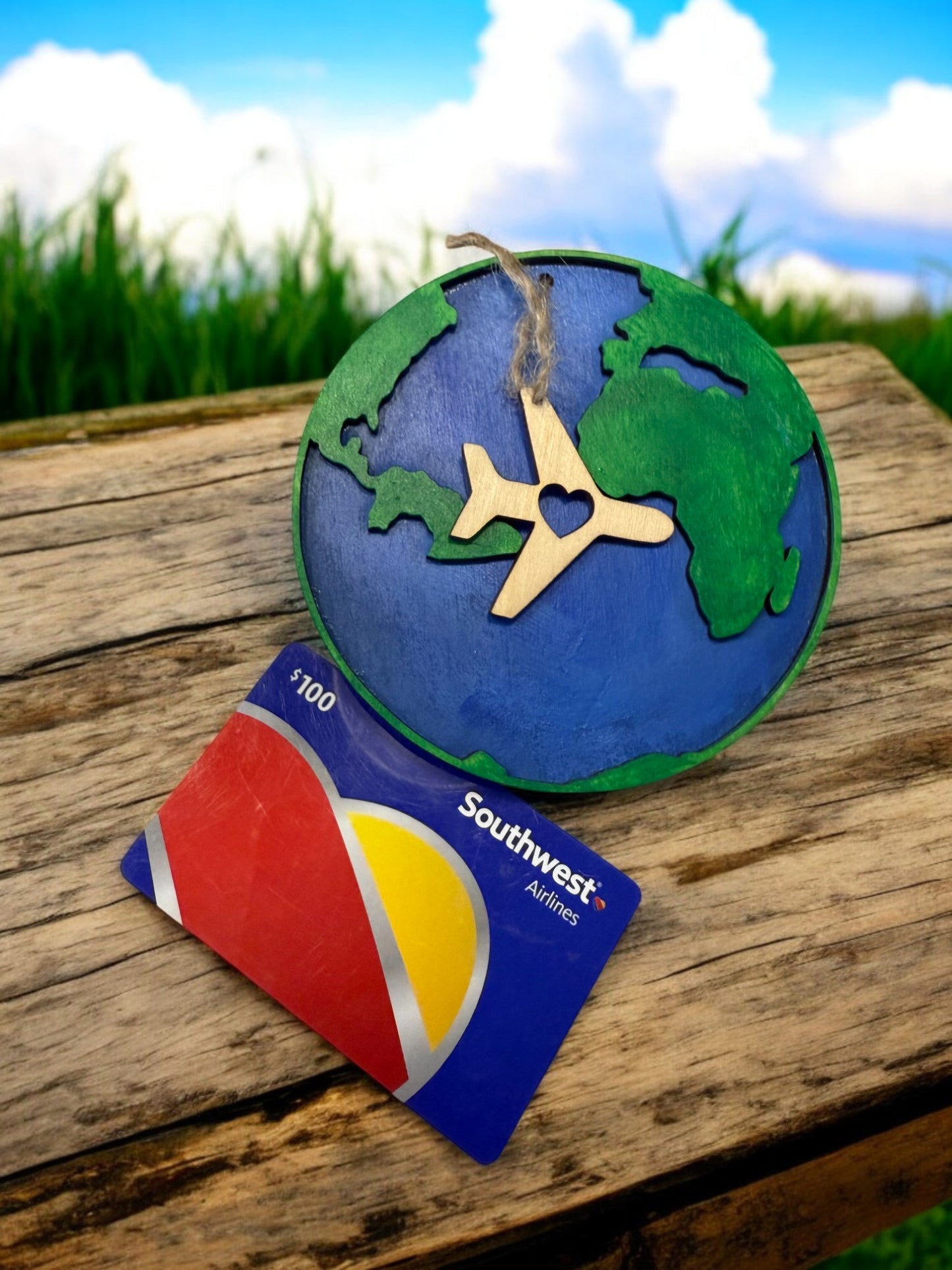 Airplane Gift Card Holder – Travel-Themed Cash or Gift Card Holder for Adventure Lovers