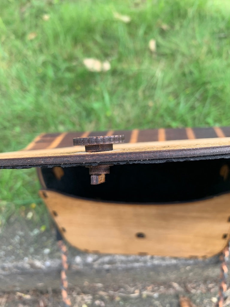 Wooden Purse