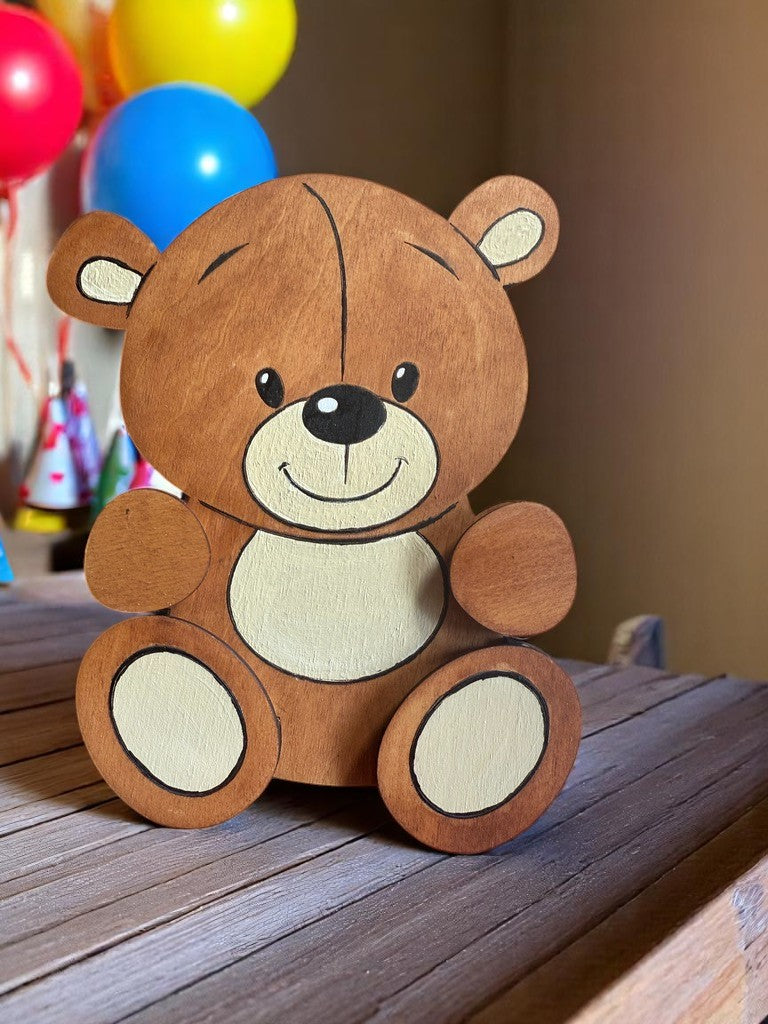 Handmade Teddy Bear Gift Card Holder | Cute Baby Shower, Birthday, or New Baby Gift