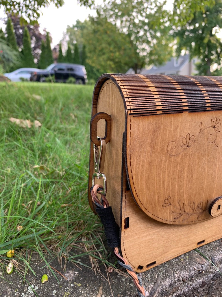 Wooden Purse