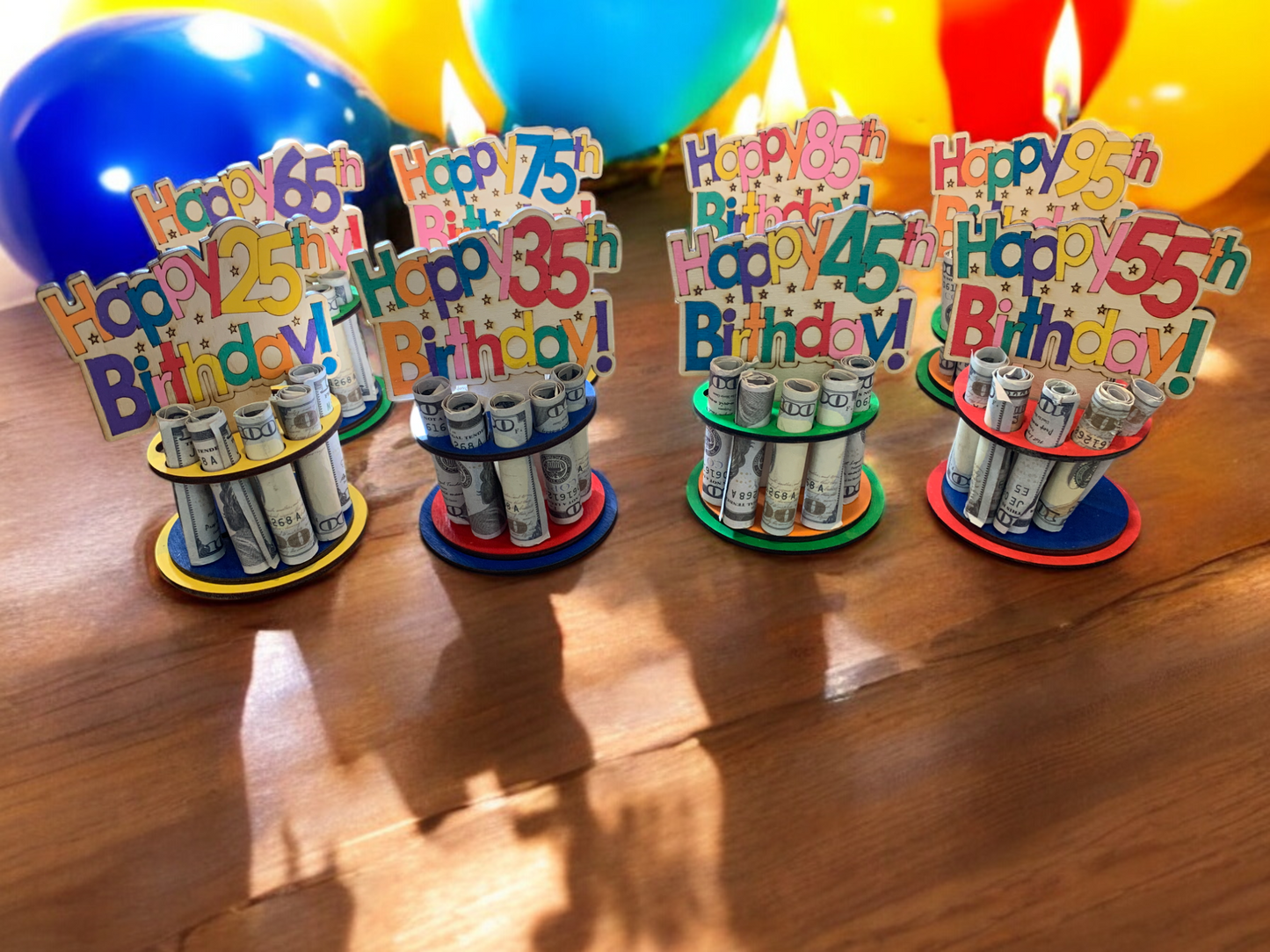 Milestone Birthday Money Trees