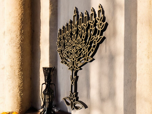 Menorah Layered