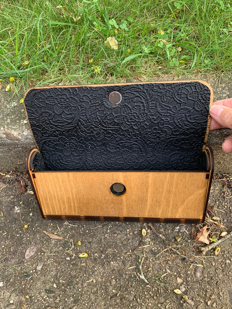 Wooden Purse