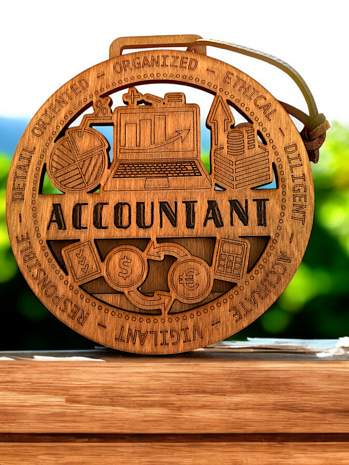 Accountant Gift Card Holder