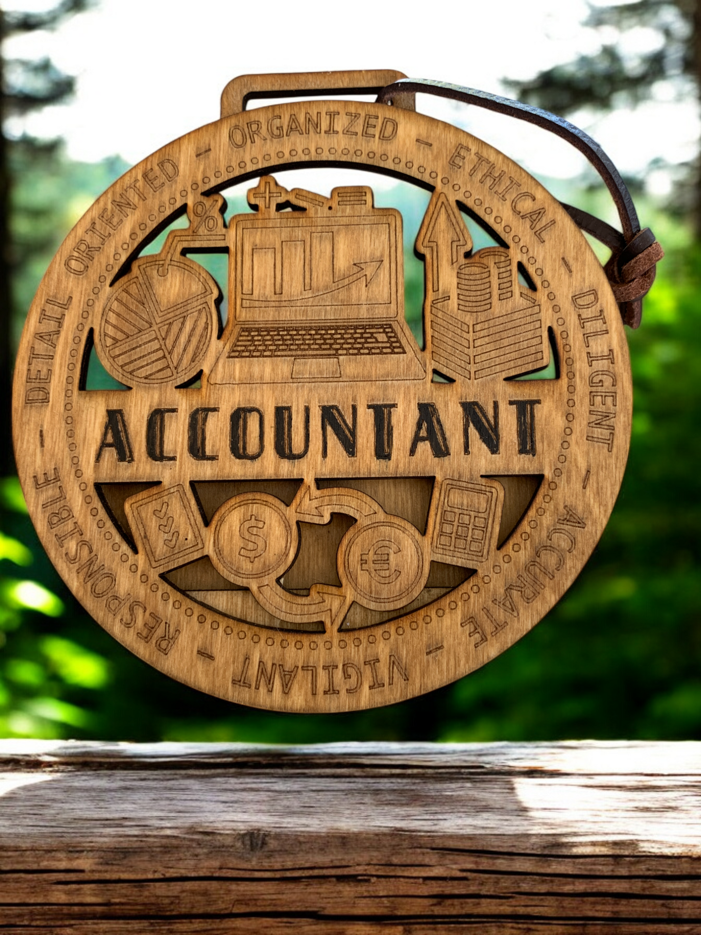 Accountant Gift Card Holder