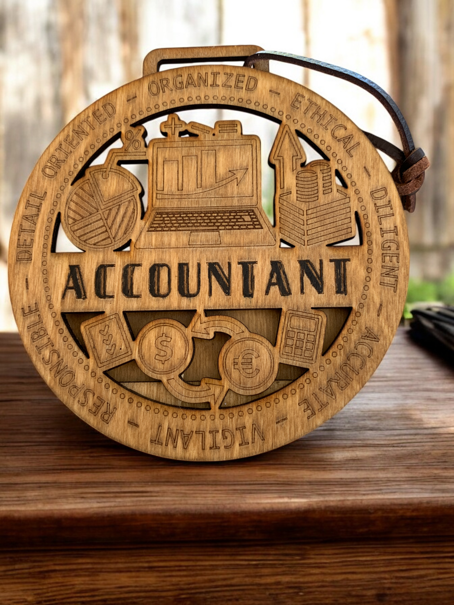 Accountant Gift Card Holder