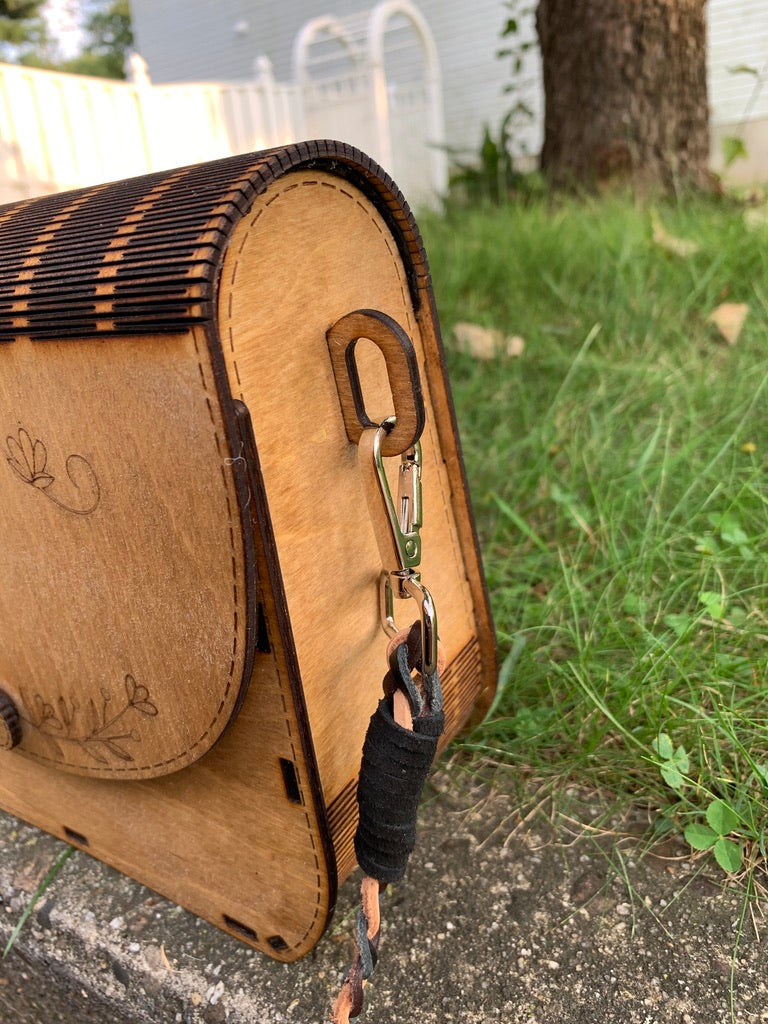 Wooden Purse