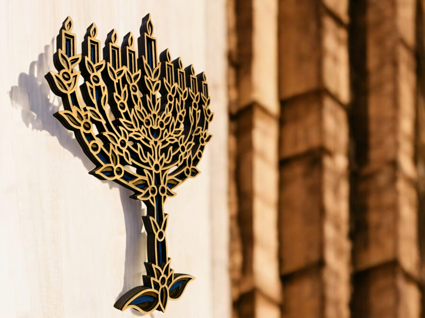Menorah Layered