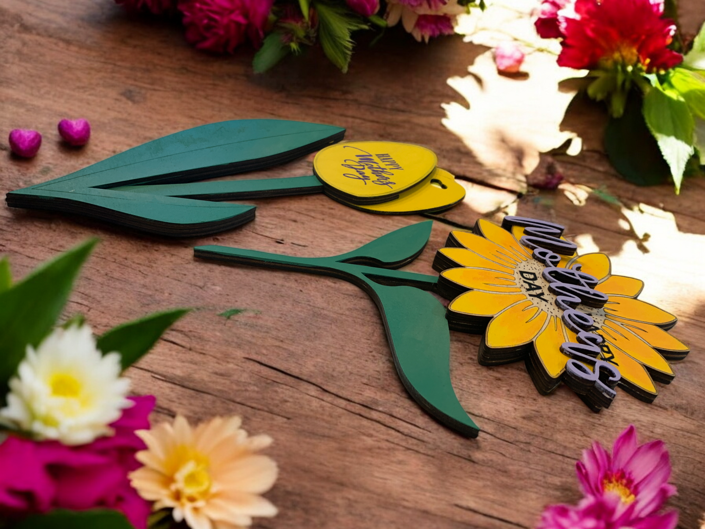 Mothers Day Flower Gift Holder