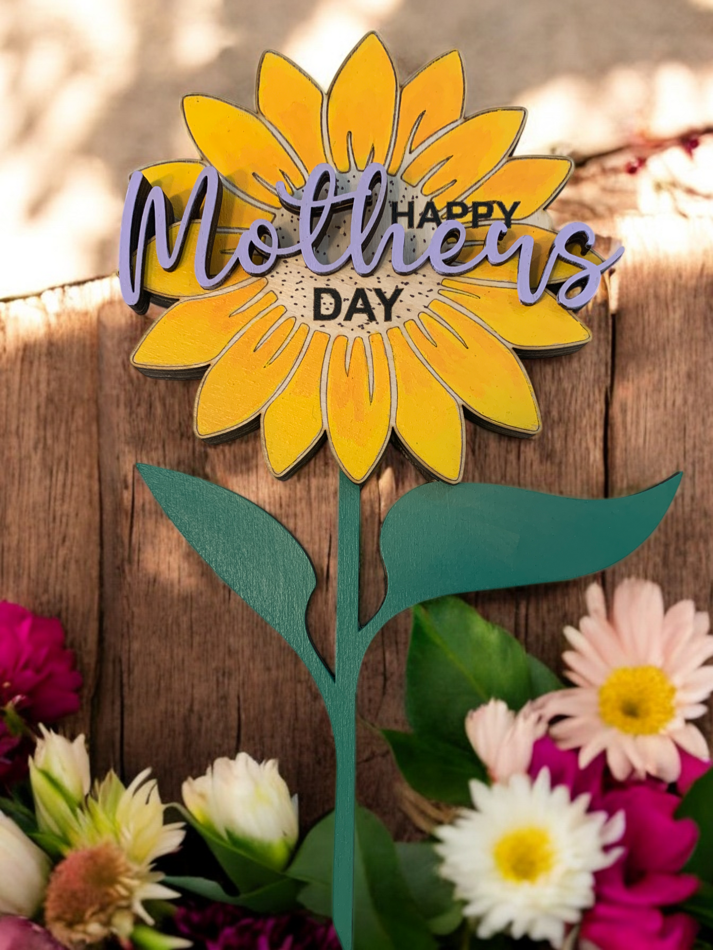 Mothers Day Flower Gift Holder