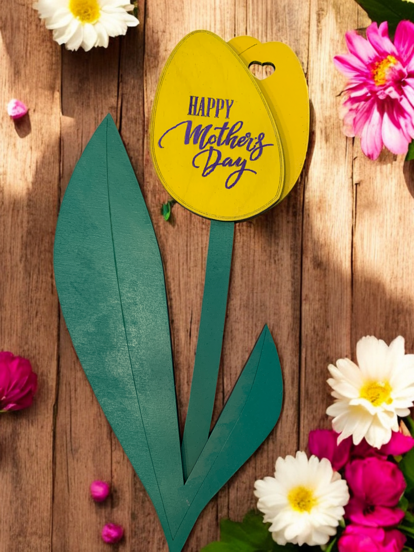 Mothers Day Flower Gift Holder