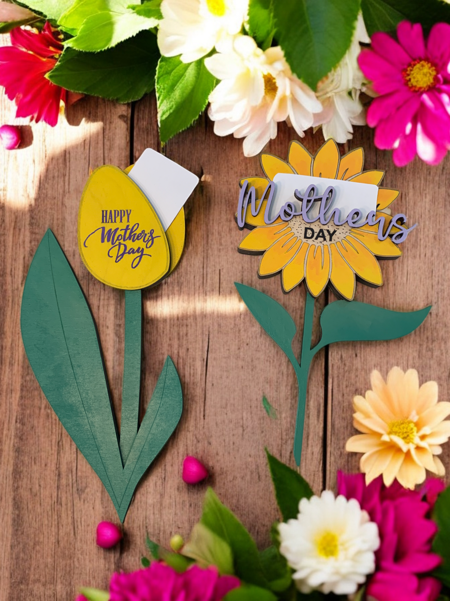 Mothers Day Flower Gift Holder