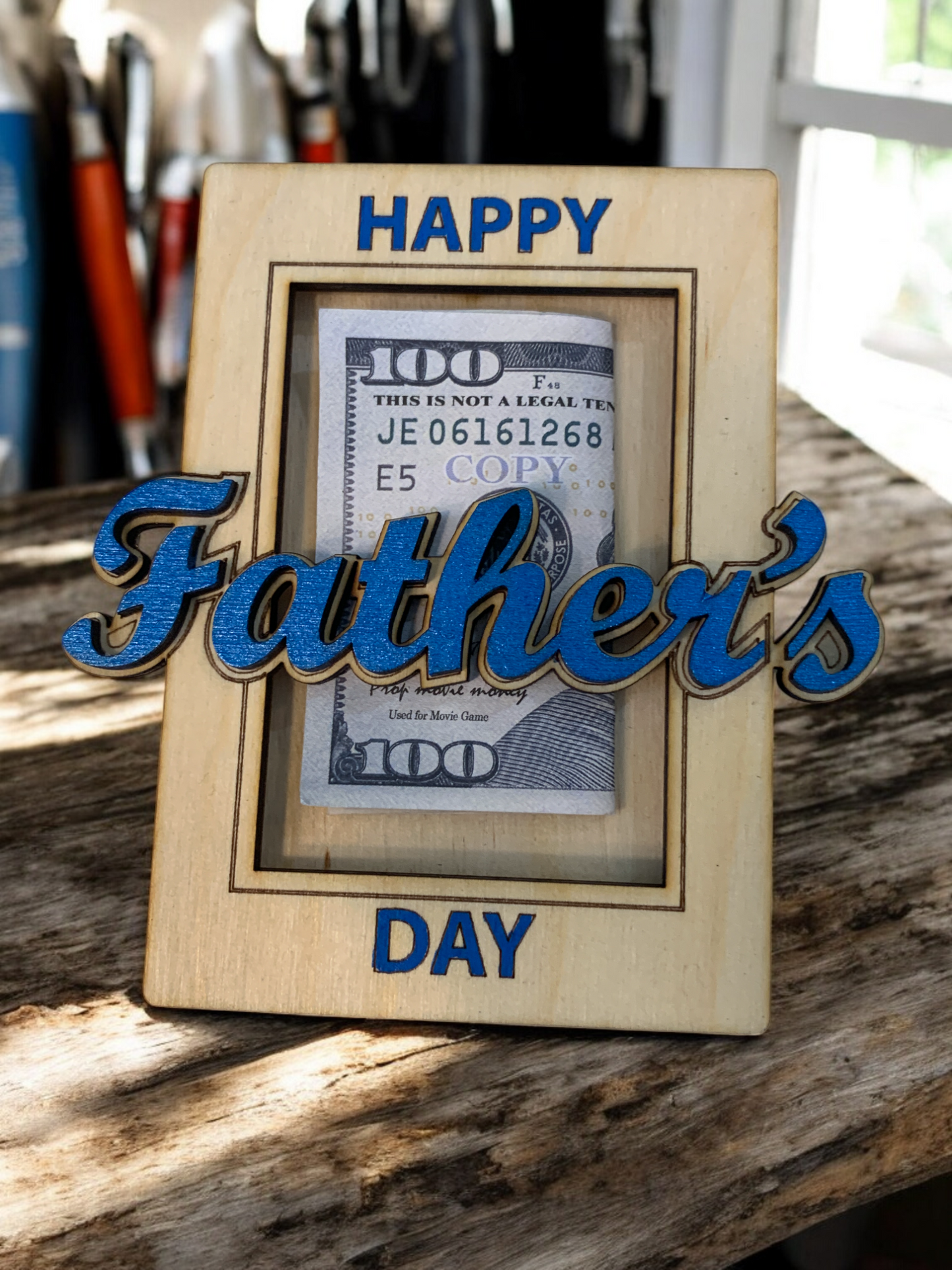 Father's Day Gift Card Holder