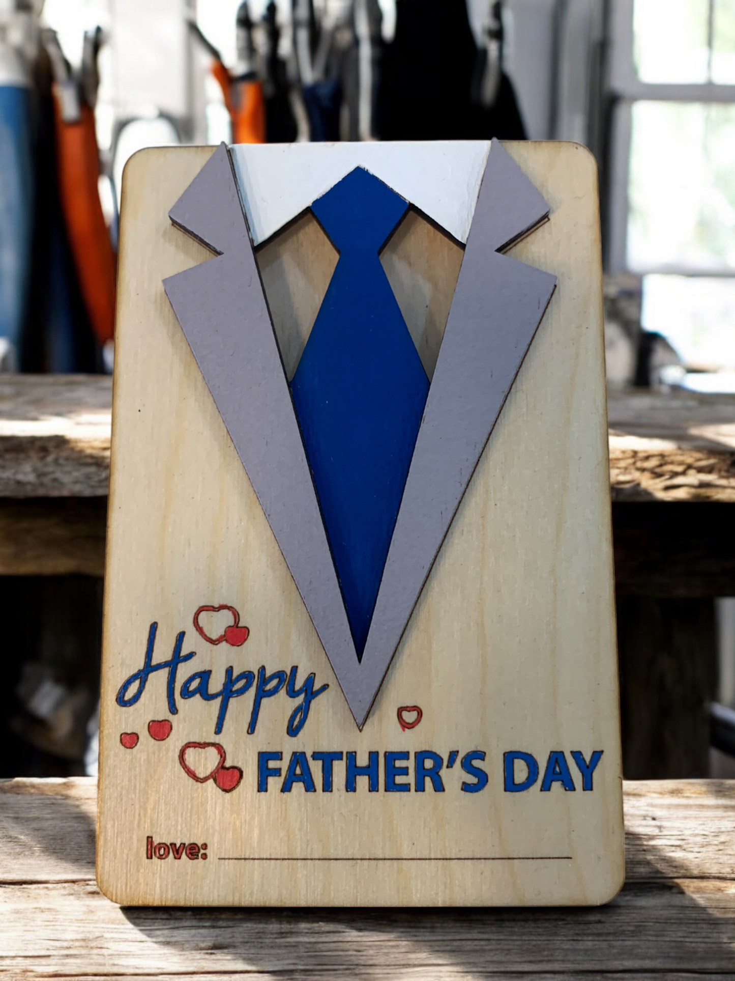 Father's Day Gift Card Holder