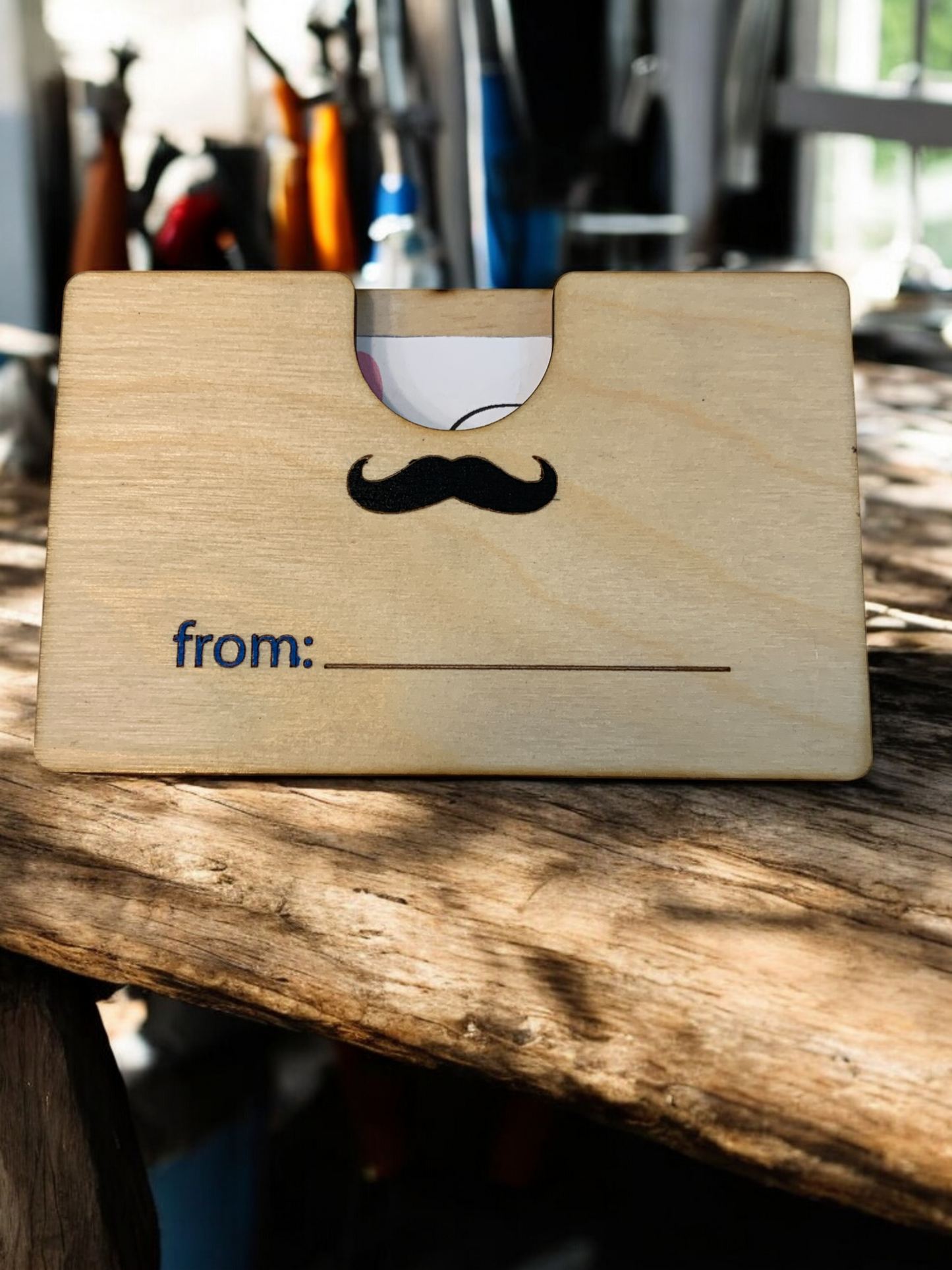 Father's Day Gift Card Holder