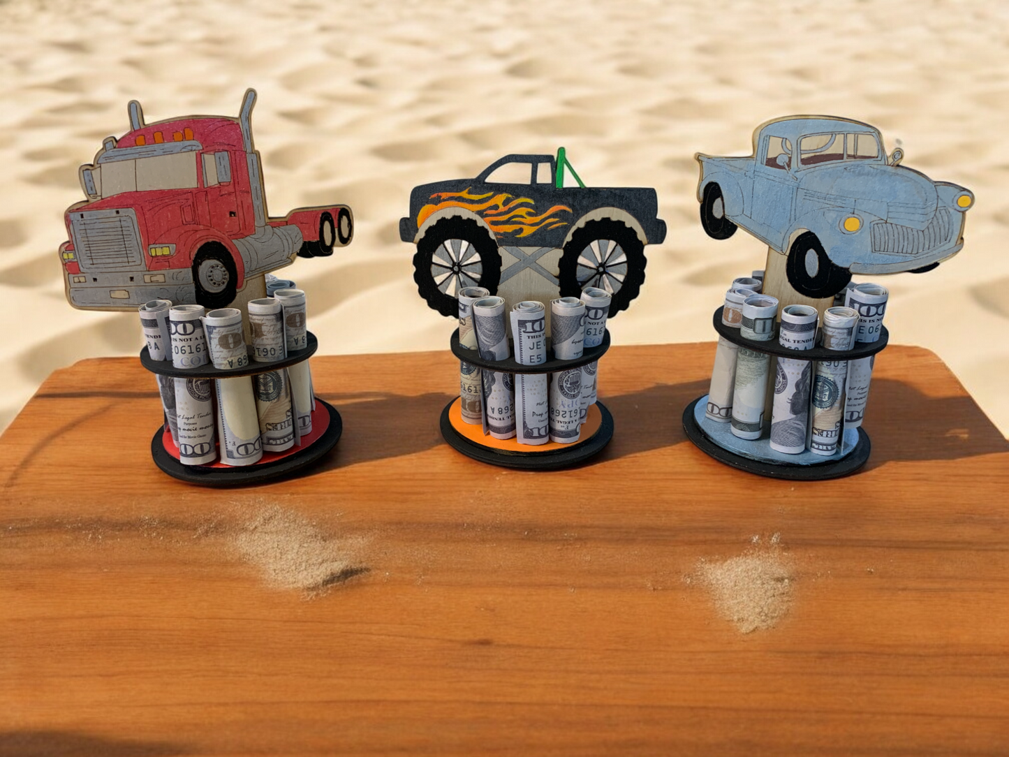 Auto-Themed Money Trees