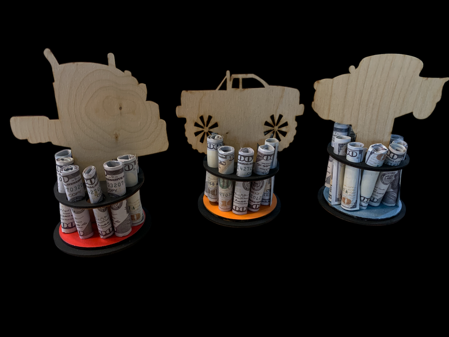 Auto-Themed Money Trees