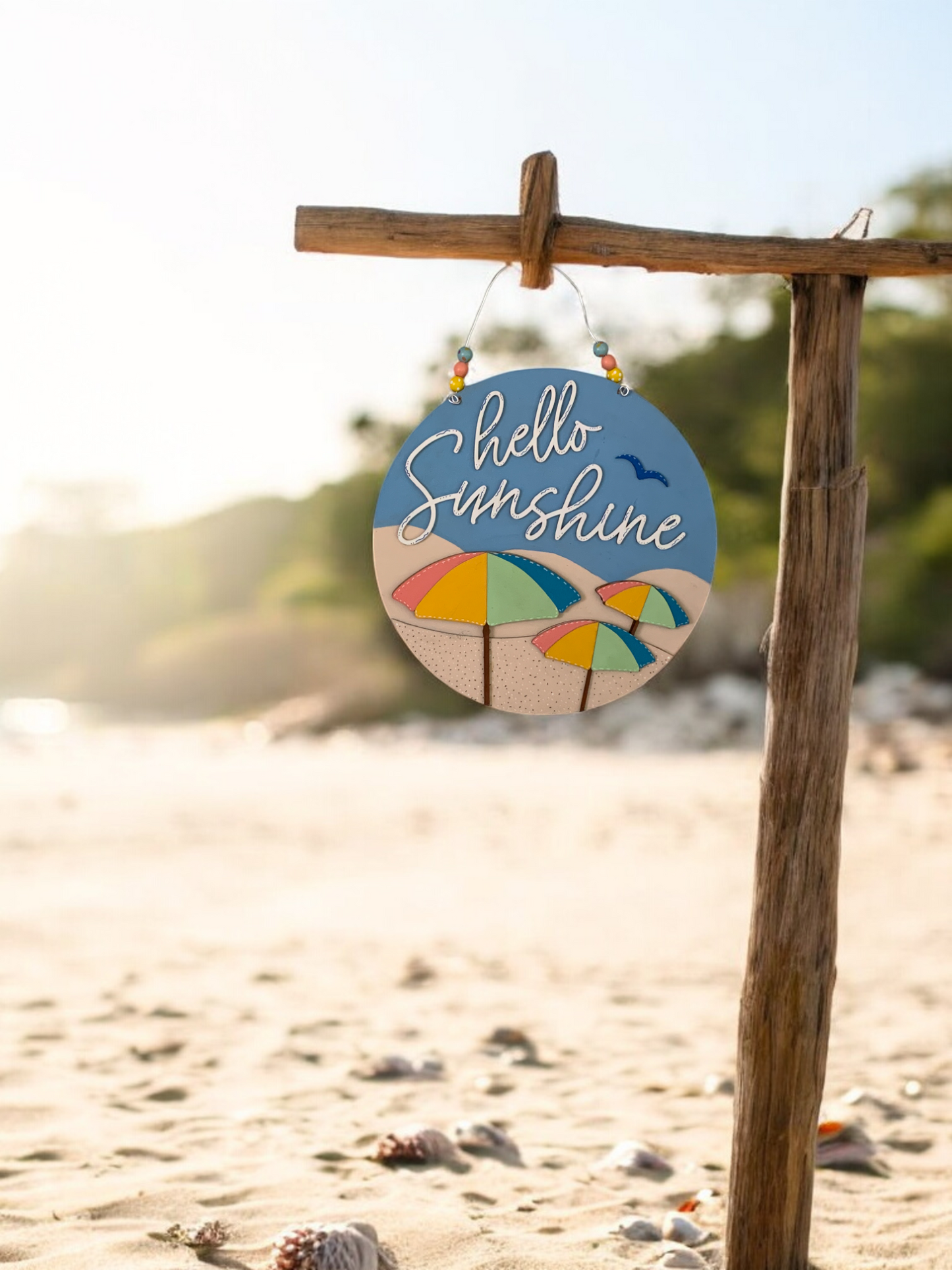 Beach Umbrellas Sign