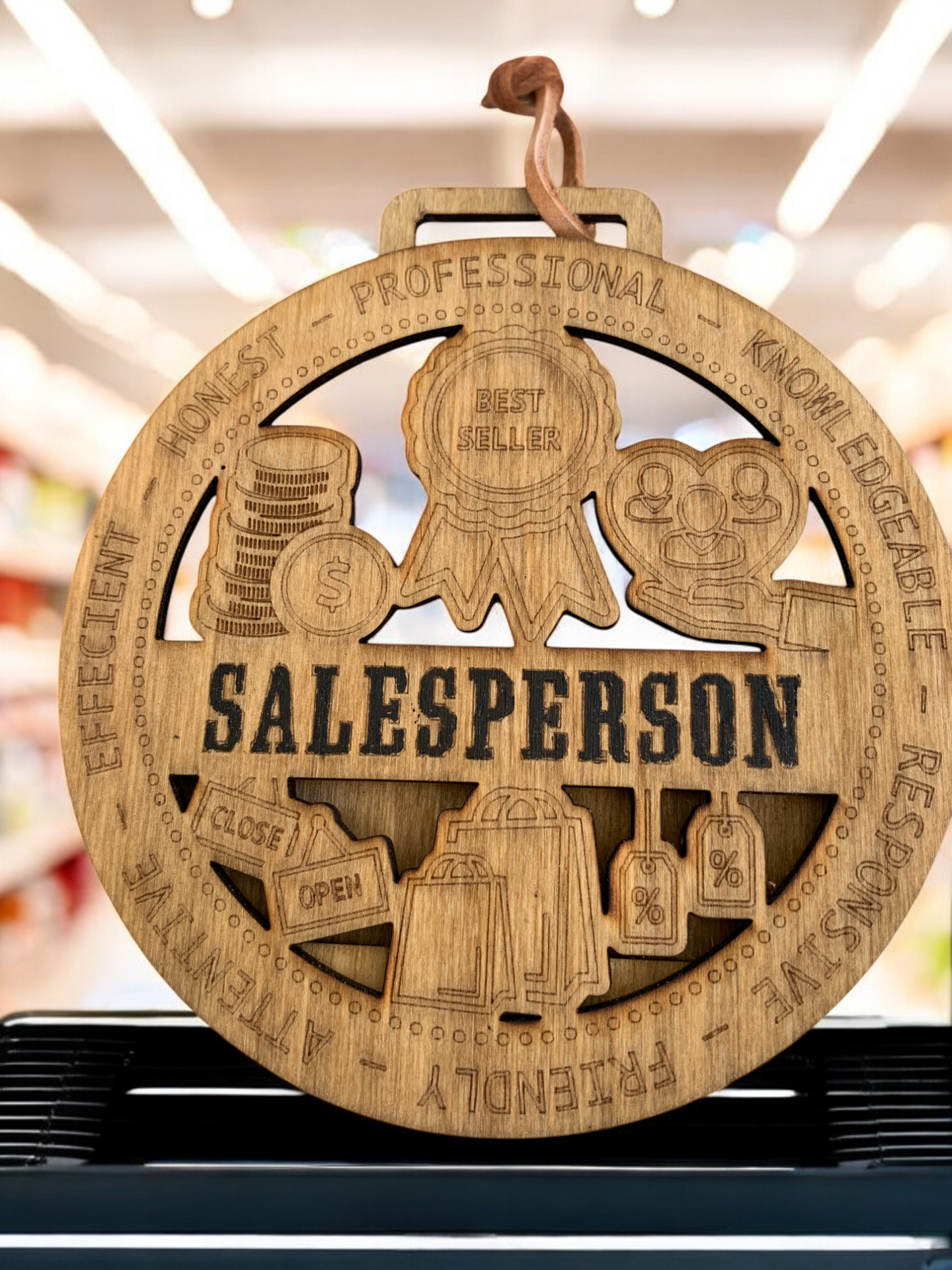 Sales Person Gift Card Holder