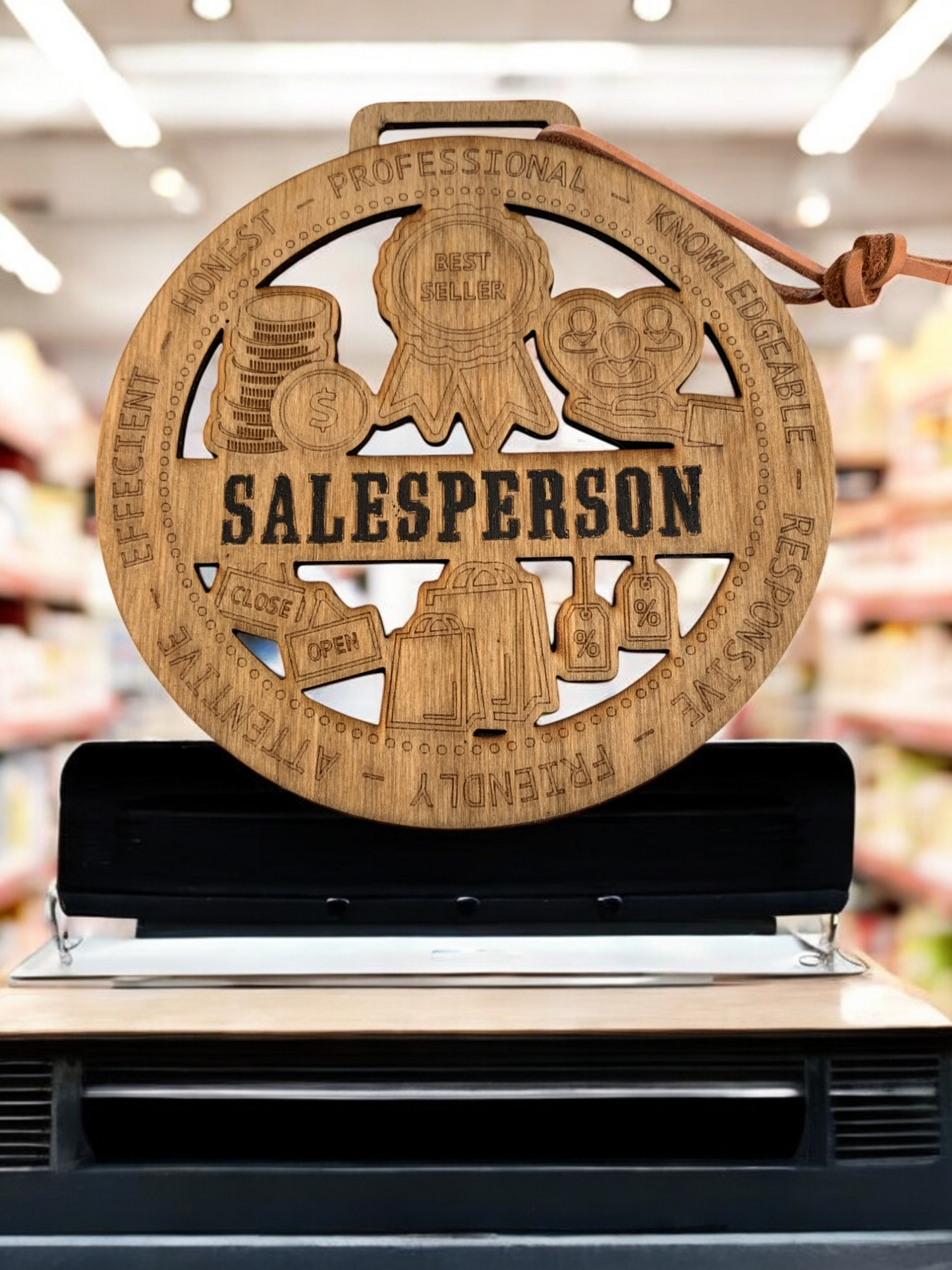 Sales Person Gift Card Holder