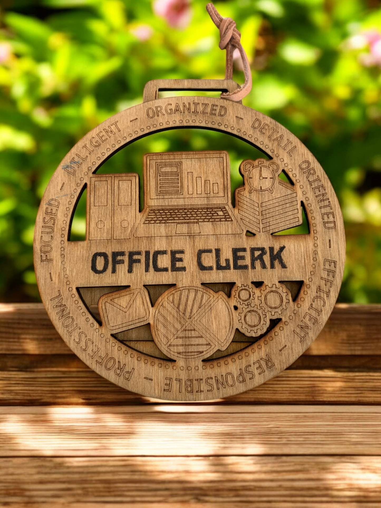 Office Clerk Gift Card Holder