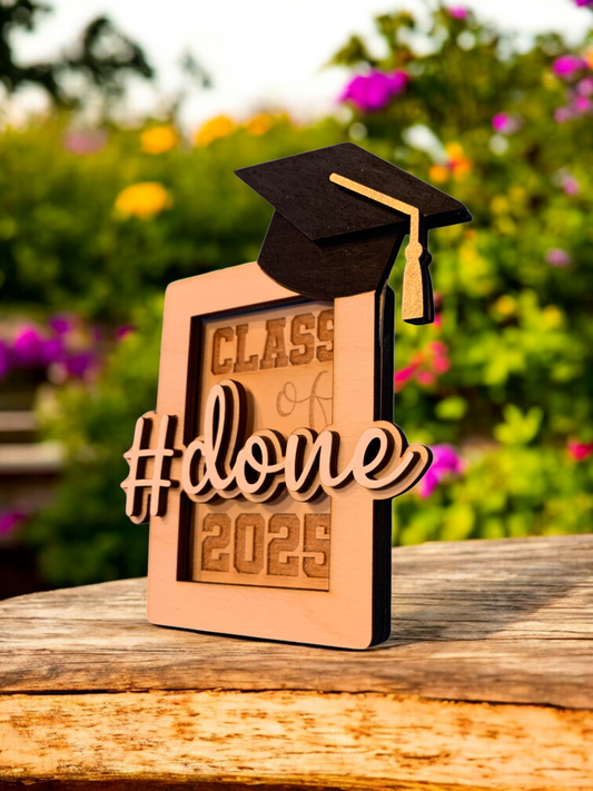 Graduation 2025 Done Gift Card Holder