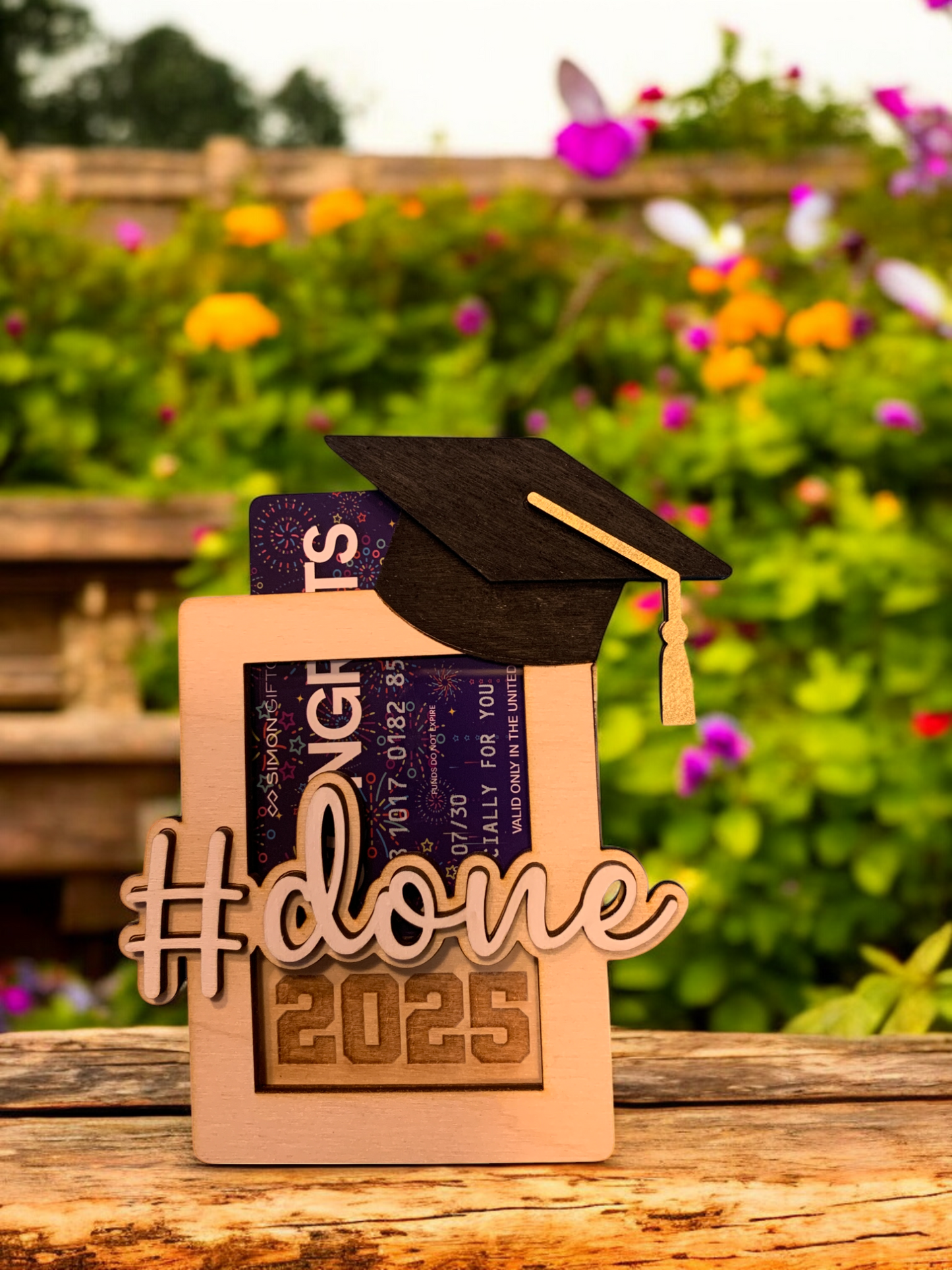 Graduation 2025 Done Gift Card Holder