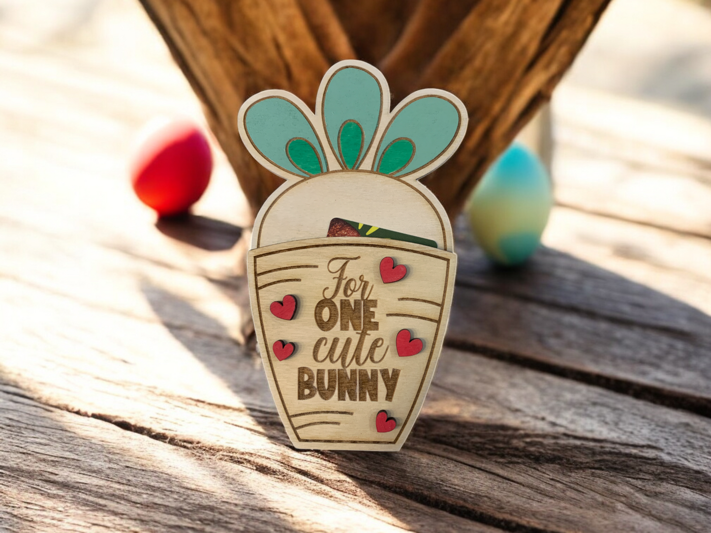 Easter Basket Gift Card Holder