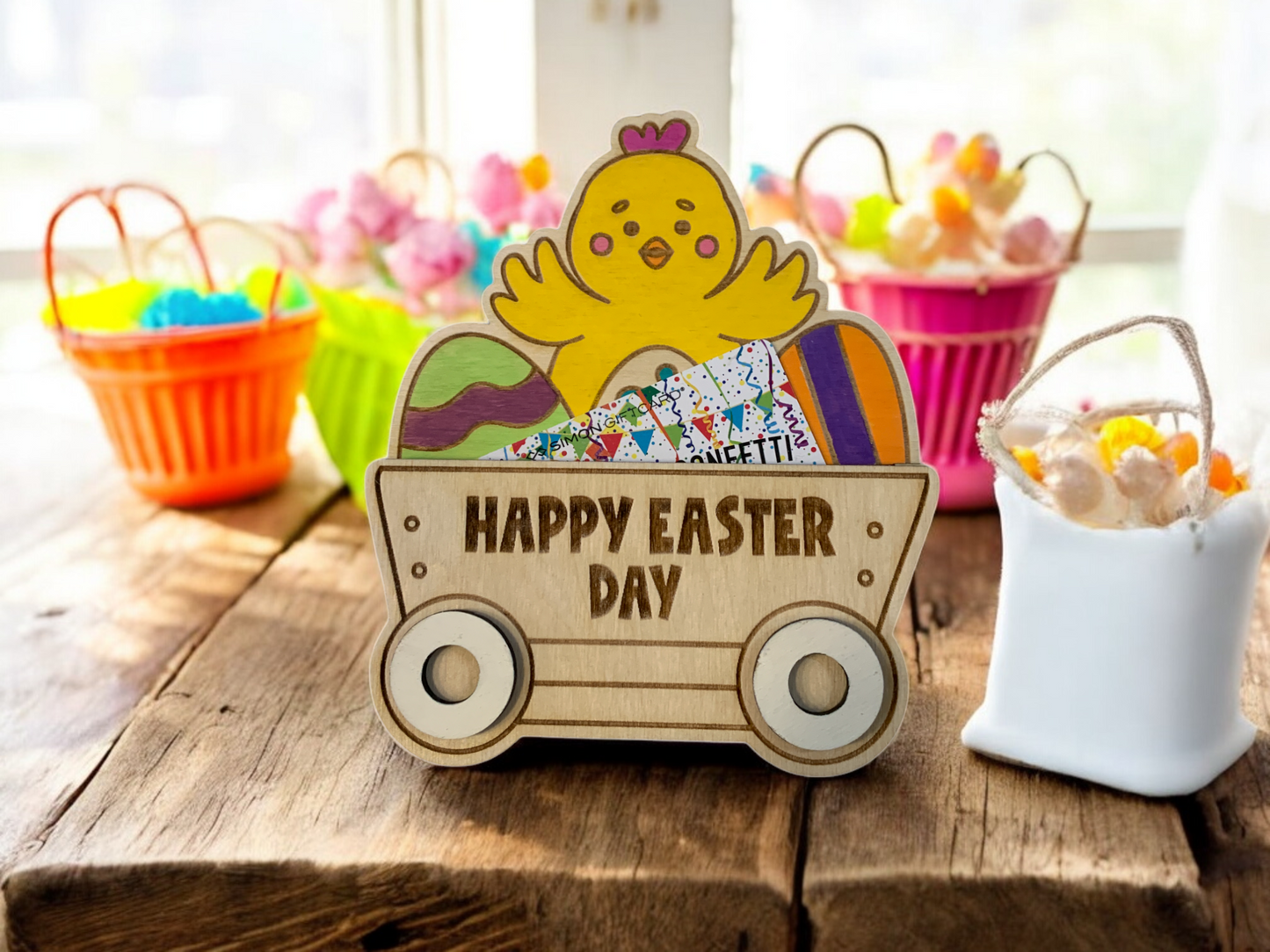 Easter Chick Gift Card Holder
