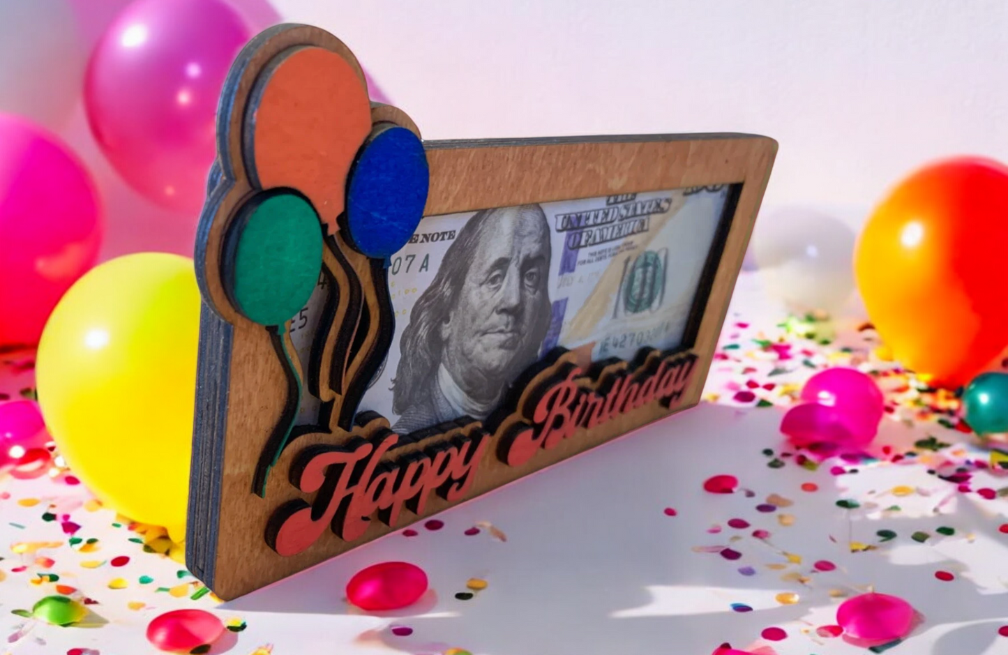 Happy Birthday Money Holder